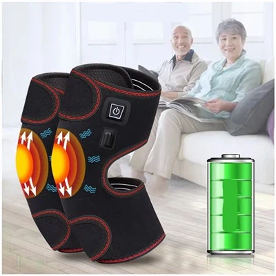 Heated Knee Brace Nrog Kev Kho cua sov